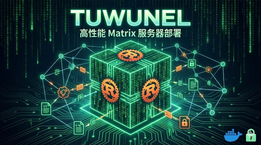 Matrix端到端加密聊天软件部署教程 Tuwunel + Element Web 终极部署教程 (Docker Compose 版 ...